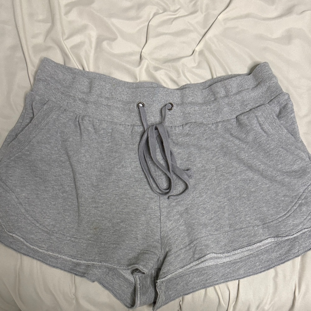 Free People Daily Practice Gray Women's Athletic Lounge Shorts